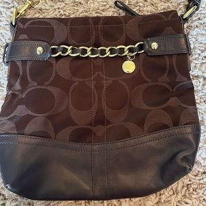 Coach Brown Cross Body Purse